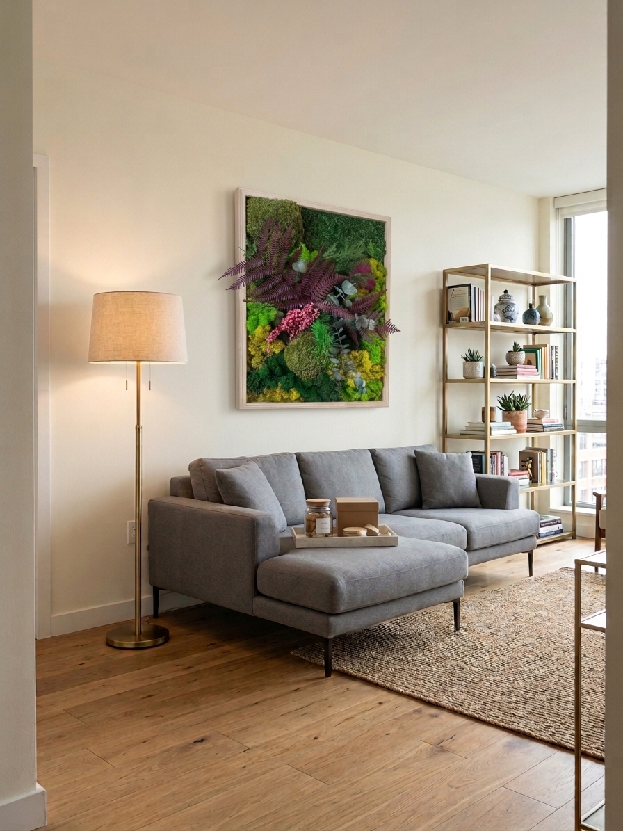 Il Regalo Che Si Nota Davvero: Quadro di Verde Stabilizzato